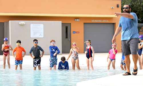 Advanced swim training in South Miami