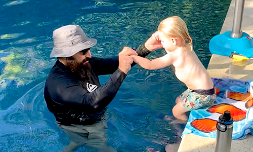 Private swim lessons in South Miami