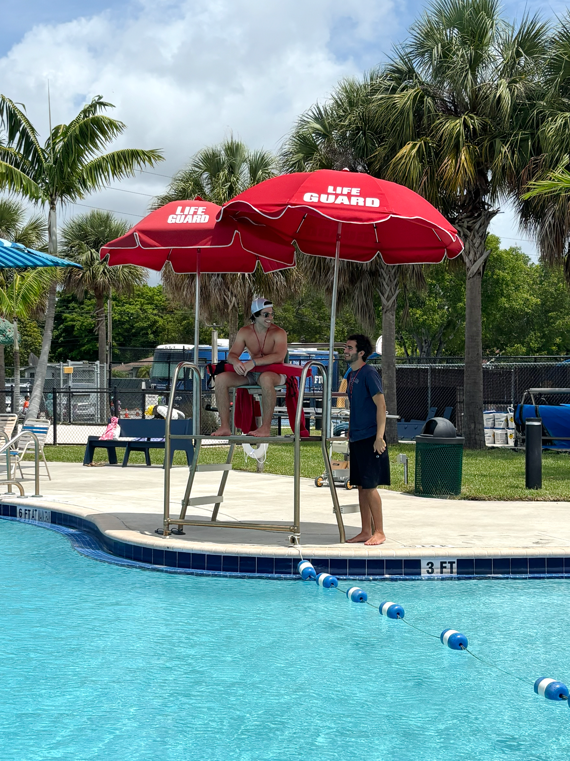 Professional lifeguarding services in South Miami